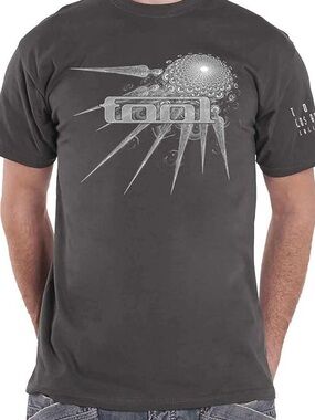 BRAND NEW •TOOL-Spectre Spike T-Shirt in Charcoal Grey!